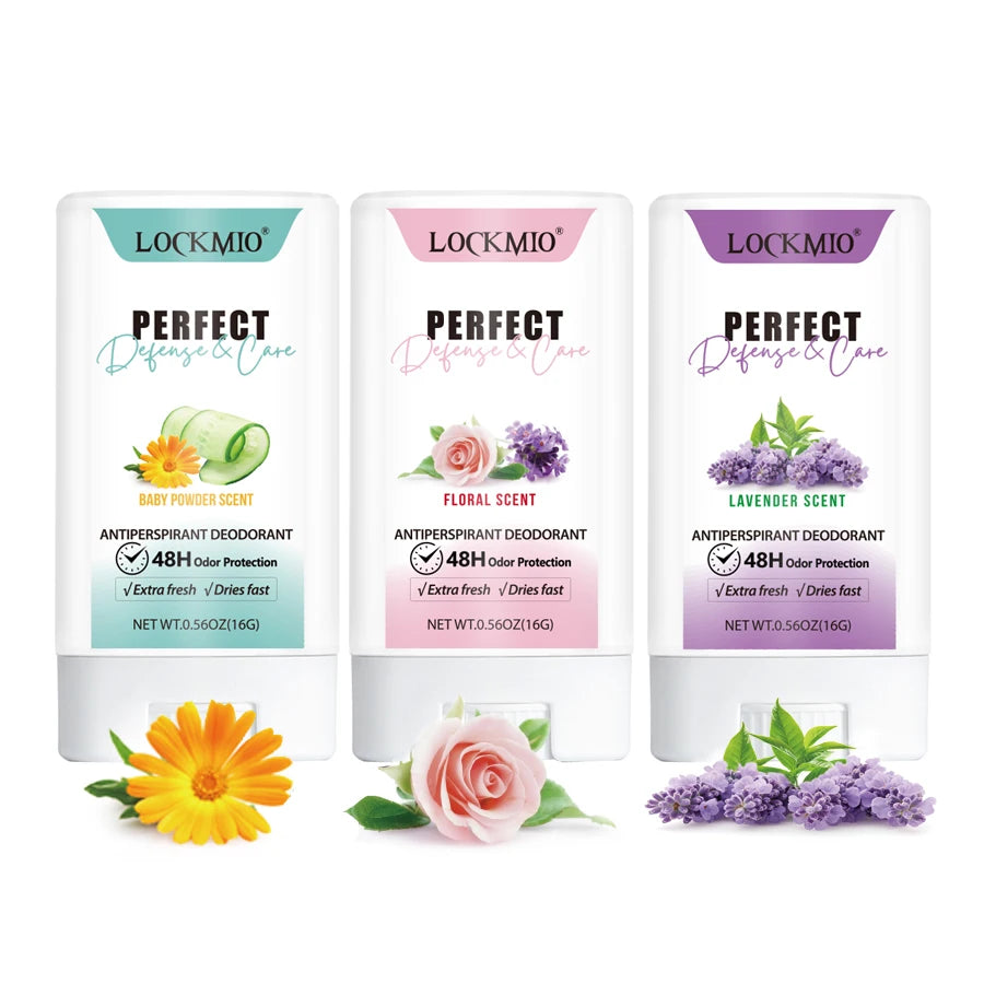 Lockmio 48H Antiperspirant Deodorant Stick Long Lasting Sweat Protection - 7