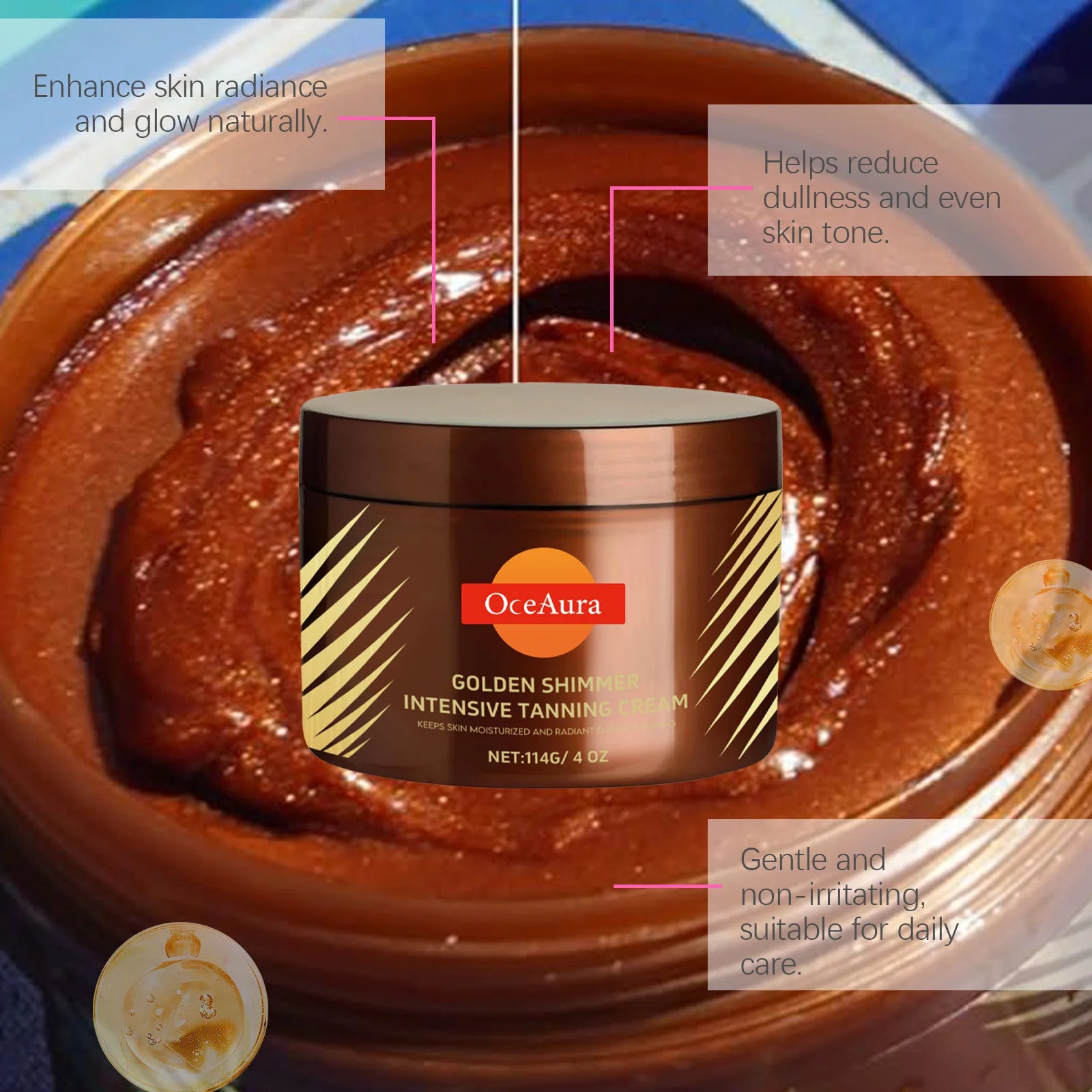Intensive Tanning Accelerator Cream for Face and Body - 16