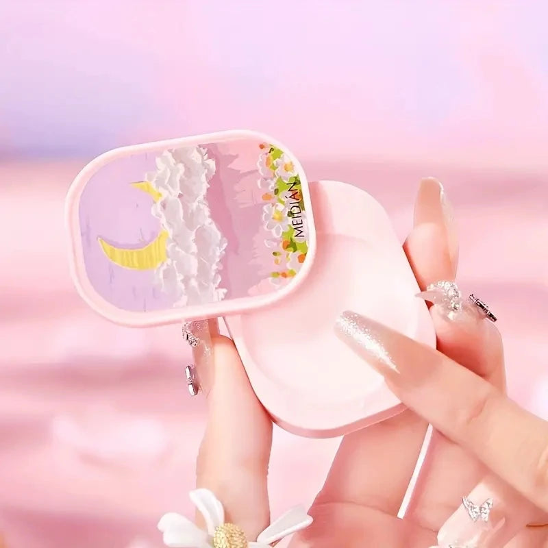 3pc Solid Floral Fragrance Cream Portable Perfume Balm Set