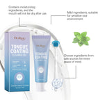 Tongue Cleaning Gel and Brush Kit for Fresh Breath