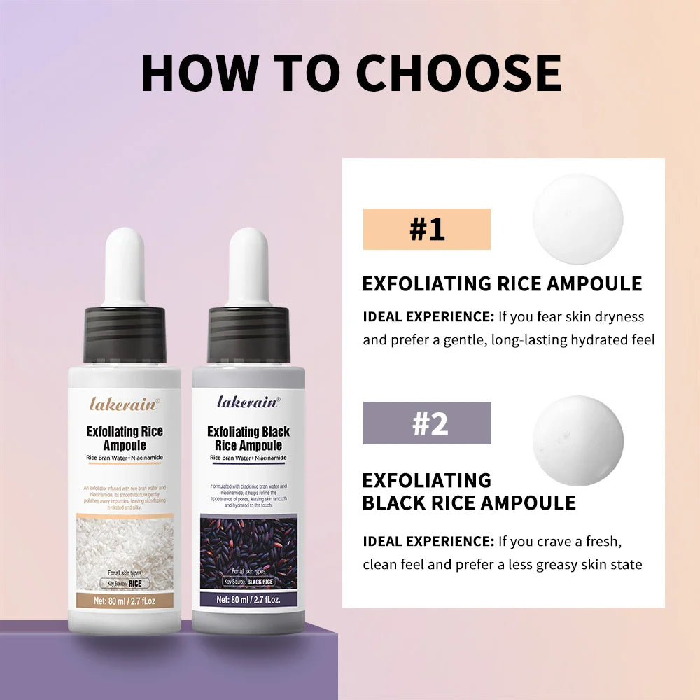 Exfoliating Rice Facial Essence for Brightening and Pore Refining