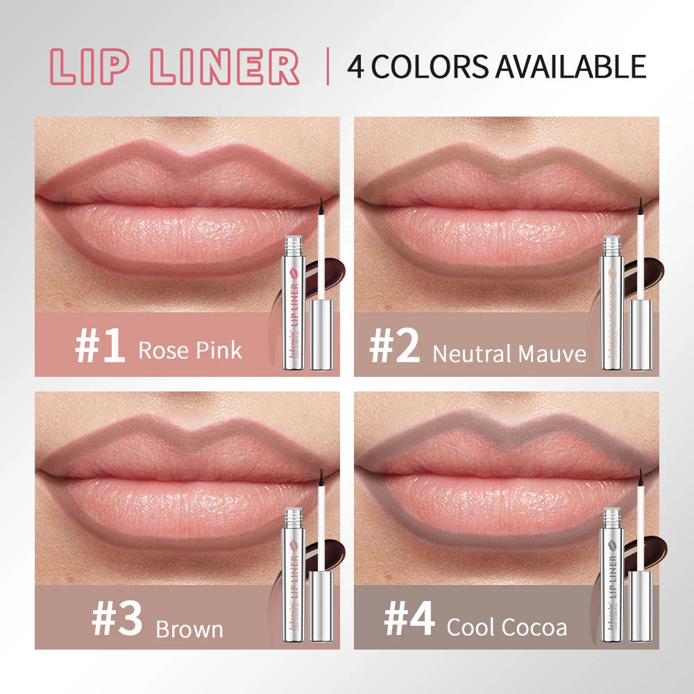 Waterproof Peel-Off Matte Lip Liner