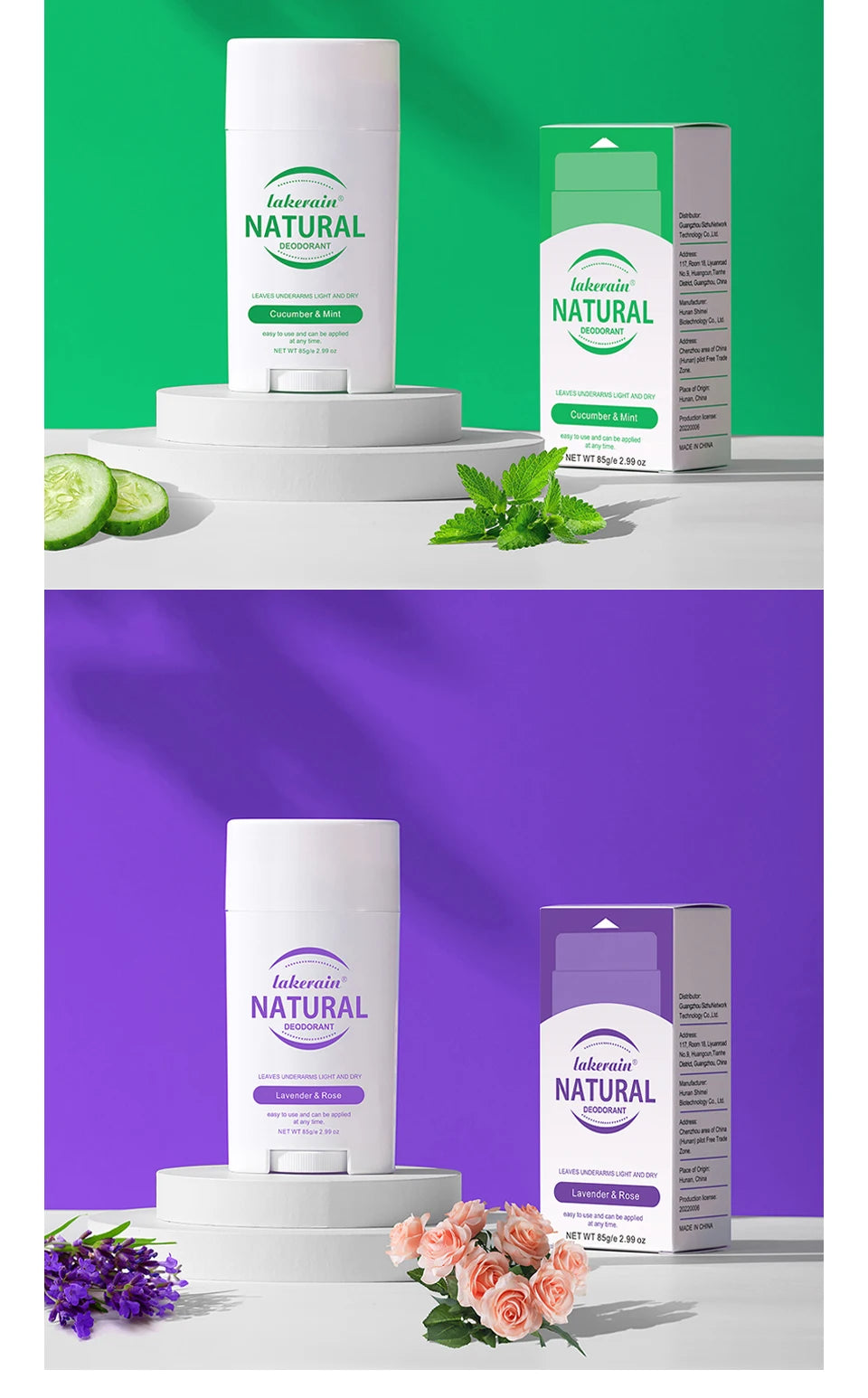 Natural Solid Deodorant Stick for Long-Lasting Freshness - 20