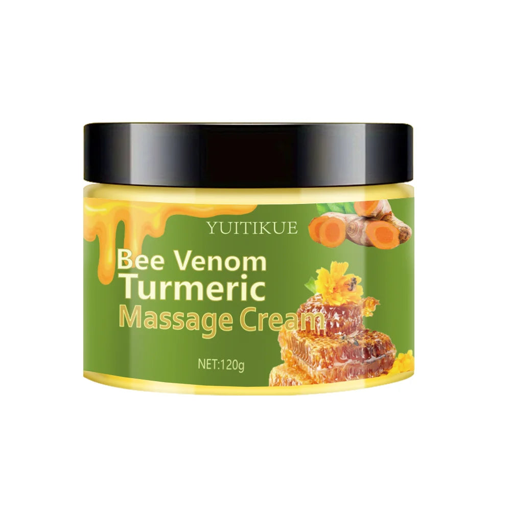 YUITIKUE Bee Venom Turmeric Firming Cream Body Moisturizer 120g - 7