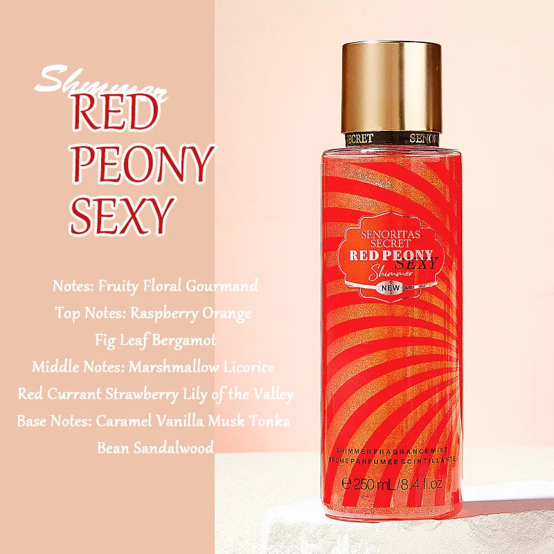 Senoritas Secret Fragrance Body Spray Long Lasting Scent Deodorant 250ml
