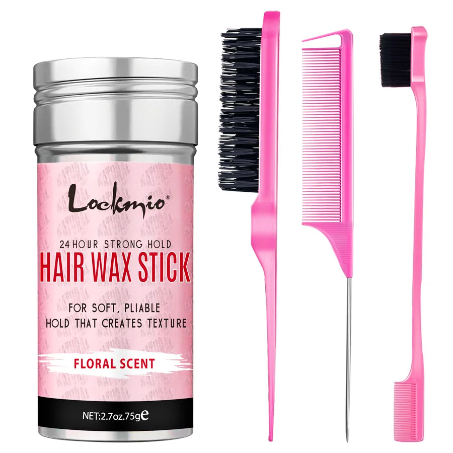 Lockmio Hair Wax Stick Anti Frizz Finishing Cream for Wigs and Styling - 20