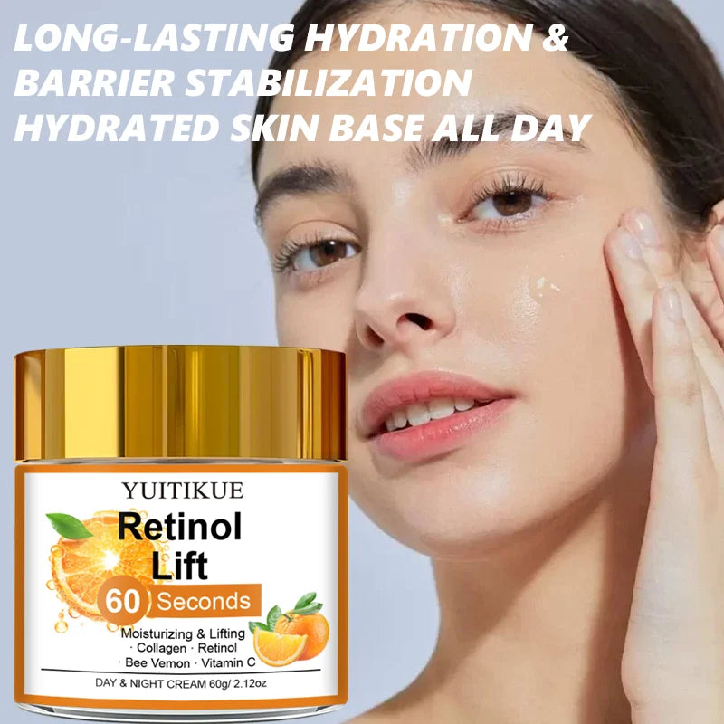 YUITIKUE Retinol Lift Cream Moisturizing Anti Aging Face Cream 60g - 6