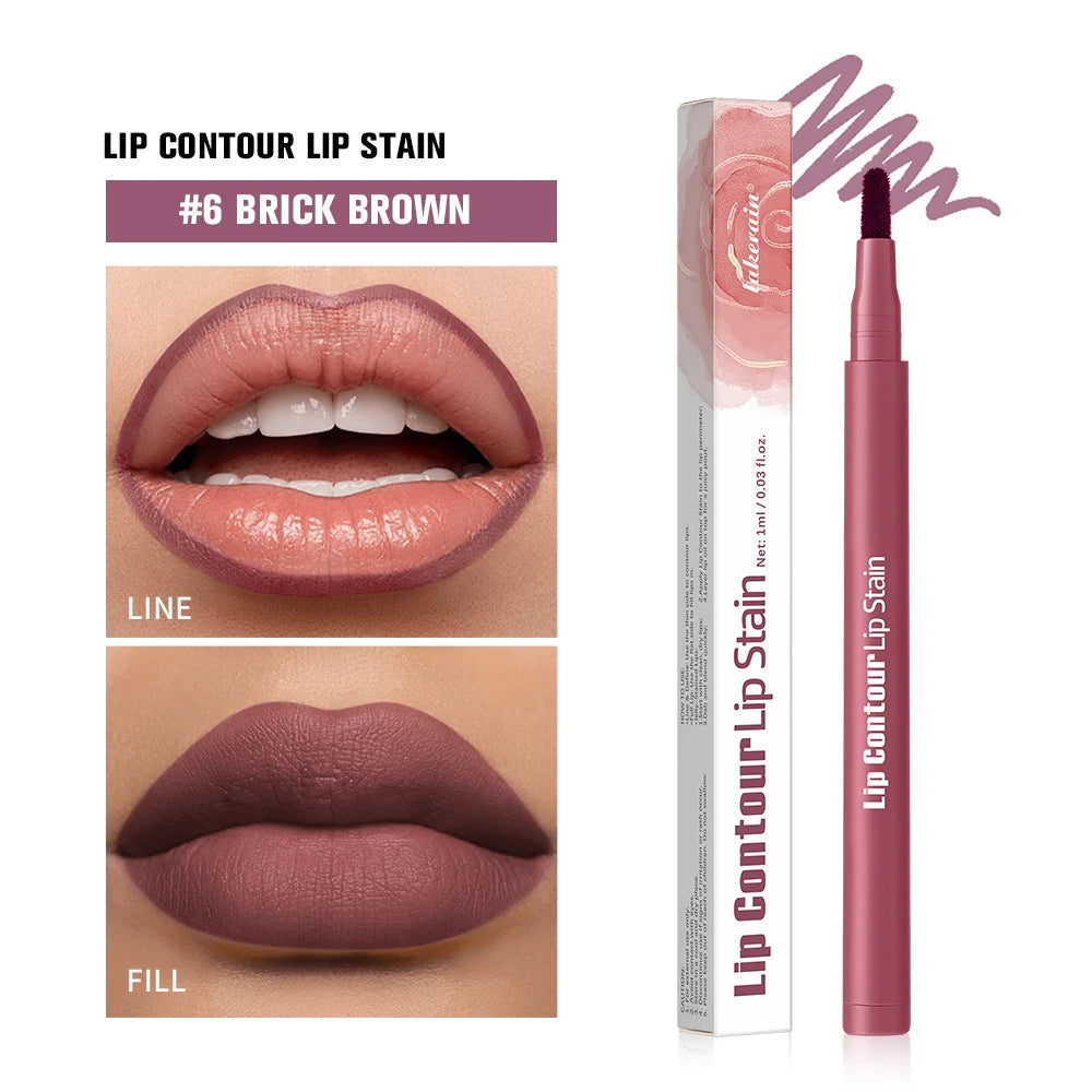 Long-Lasting Dual-Ended Lip Contour and Stain Pencil