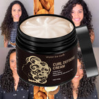 Coconut Oil Curl Defining Cream 50g Leave In Hair Moisturizer Frizz Control