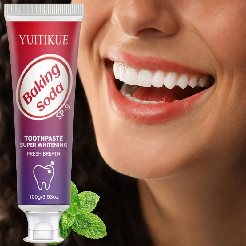Yuitikue Baking Soda Toothpaste SP-9 Whitening and Fresh Breath 100g - 3