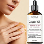 YUITIKUE Magnesium Castor Oil Body Massage Oil 100ml