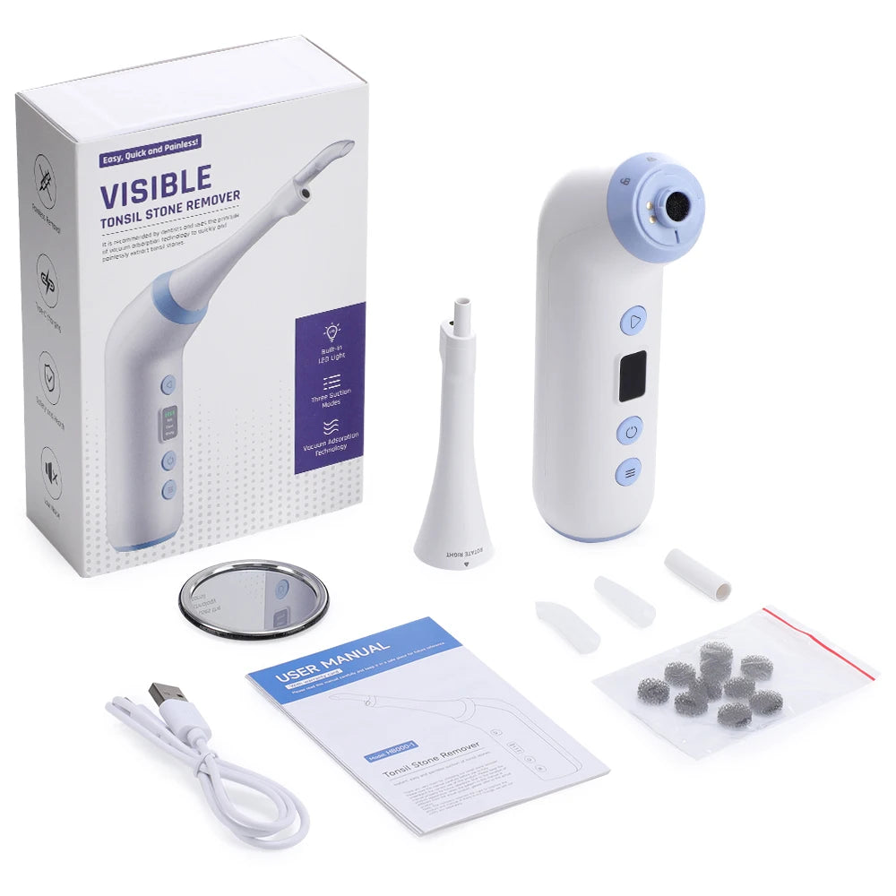 Visible HD Tonsil Stone Remover for Bad Breath - 16