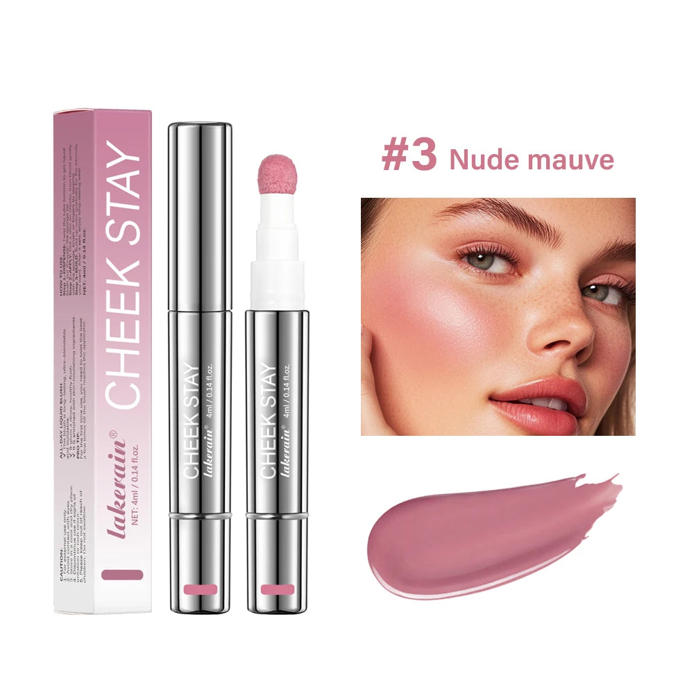Liquid Blush Stick with Built-in Sponge Applicator - 24