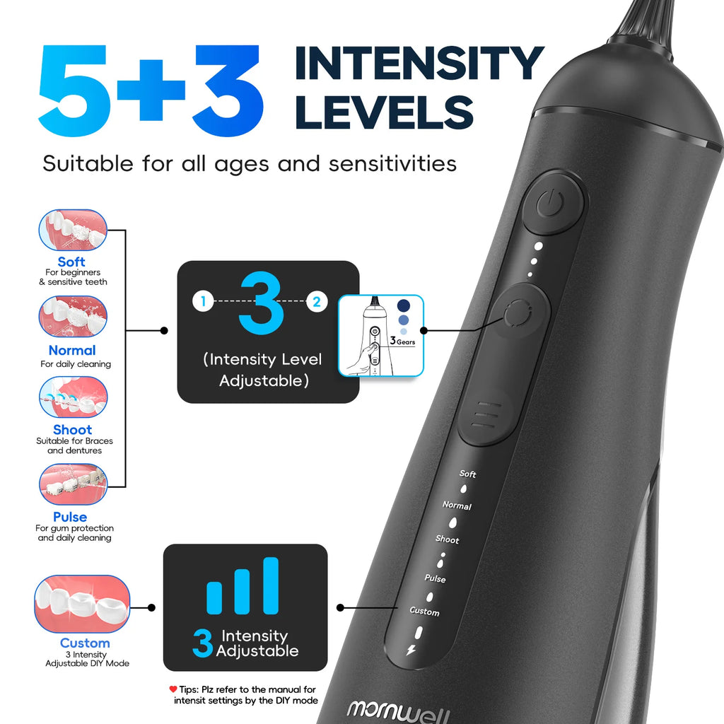 Cordless Water Flosser for Teeth and Braces