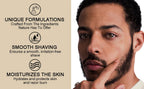Goiple Men Beard Grooming Kit Shaving Cream and Beard Filler Pen Set