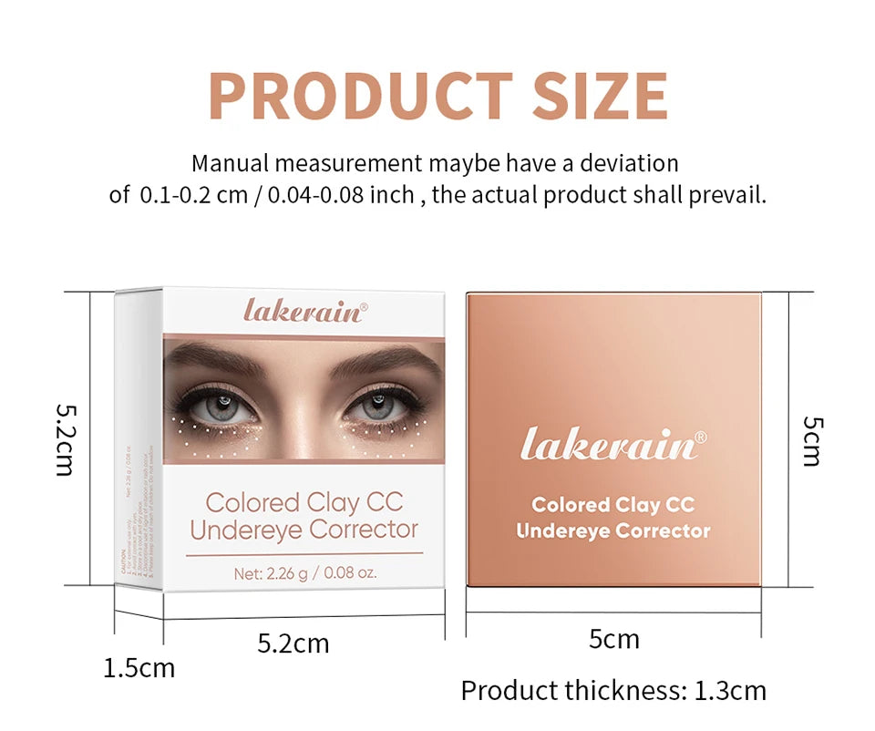 Clay Color-Correcting Under Eye Concealer - 17
