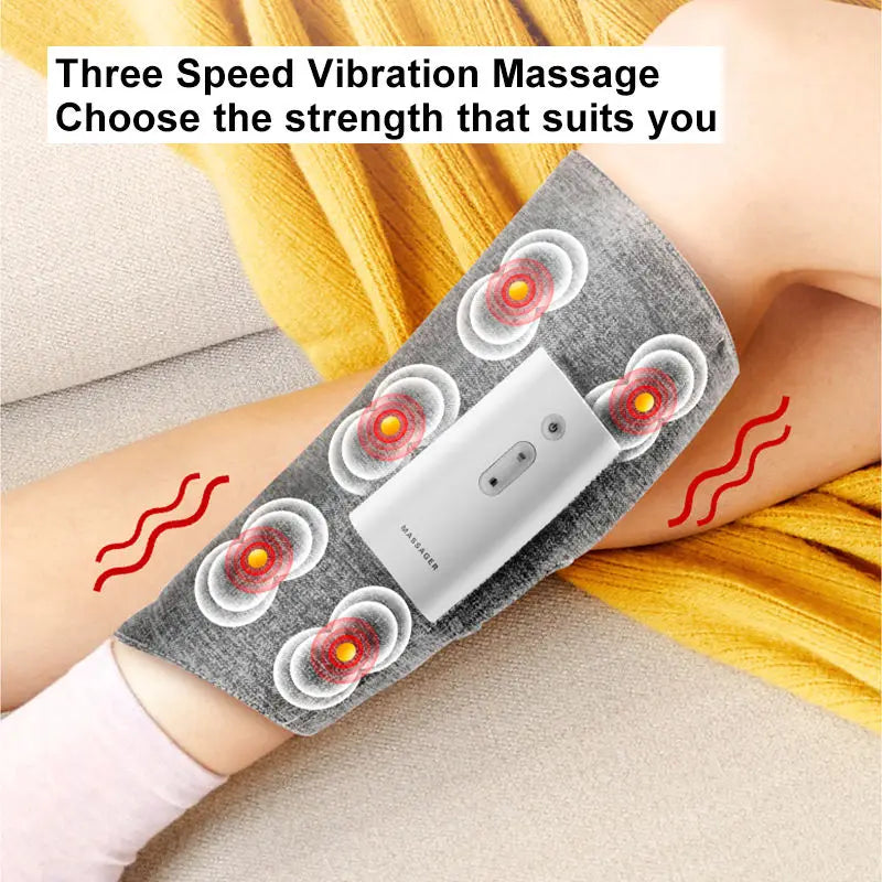 Cordless Air Compression Leg Massager for Muscle Recovery