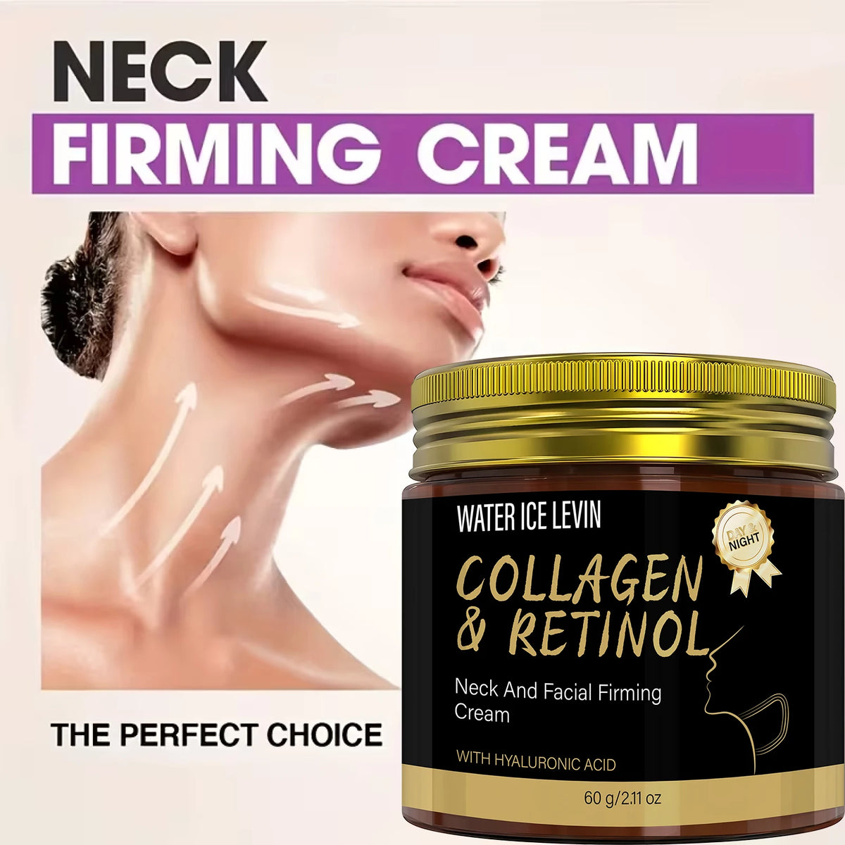 Retinol Collagen Neck Firming Cream Anti Aging Moisturizer 60g