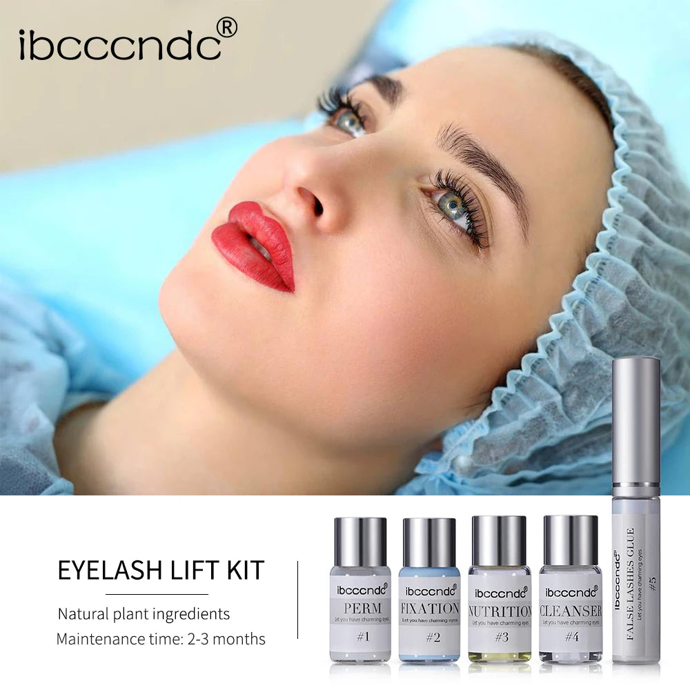 Professional Eyelash Lifting and Perming Kit for Home Use