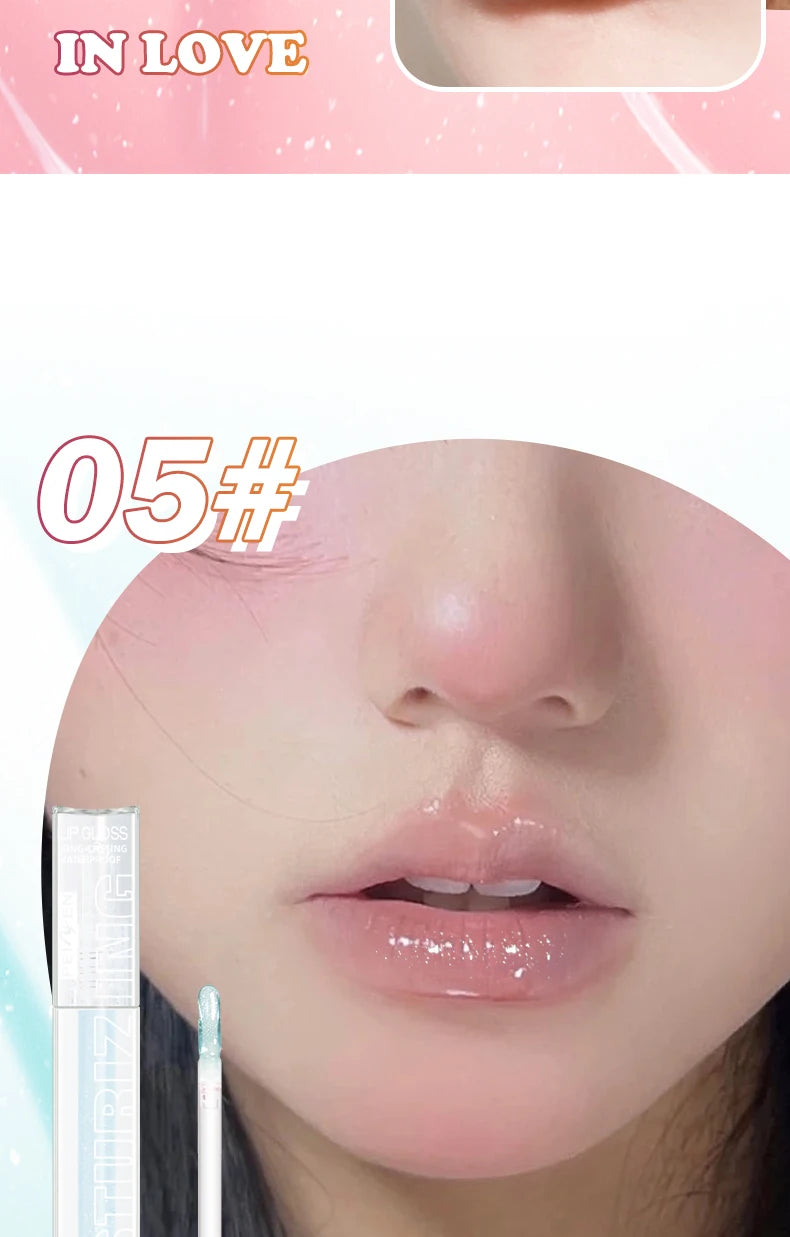 Hydrating Lip Gloss Waterproof Non-Stick Moisturizing Lip Tint