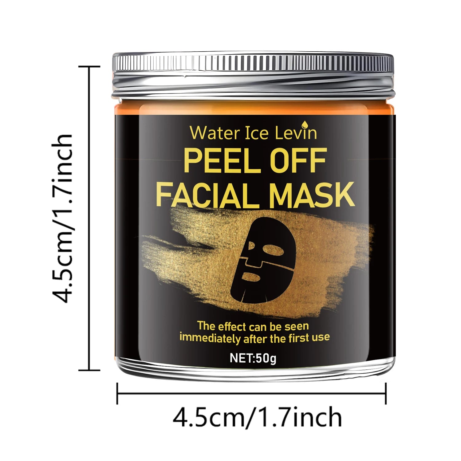 Turmeric Vitamin C Retinol Peel Off Mask Moisturizing Facial Treatment - 3
