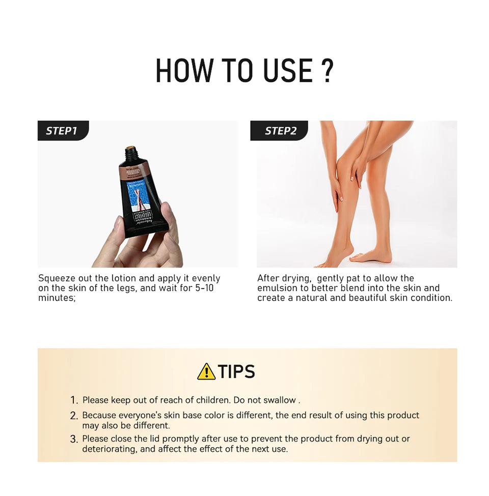 Waterproof Leg Foundation for Flawless Smooth Skin - 13