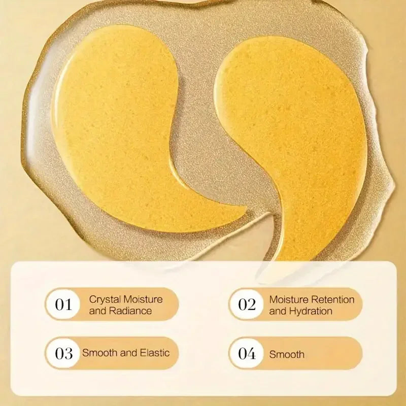 Turmeric Vitamin C Eye Mask Dark Circle Remover and Anti Wrinkle Patches - 5