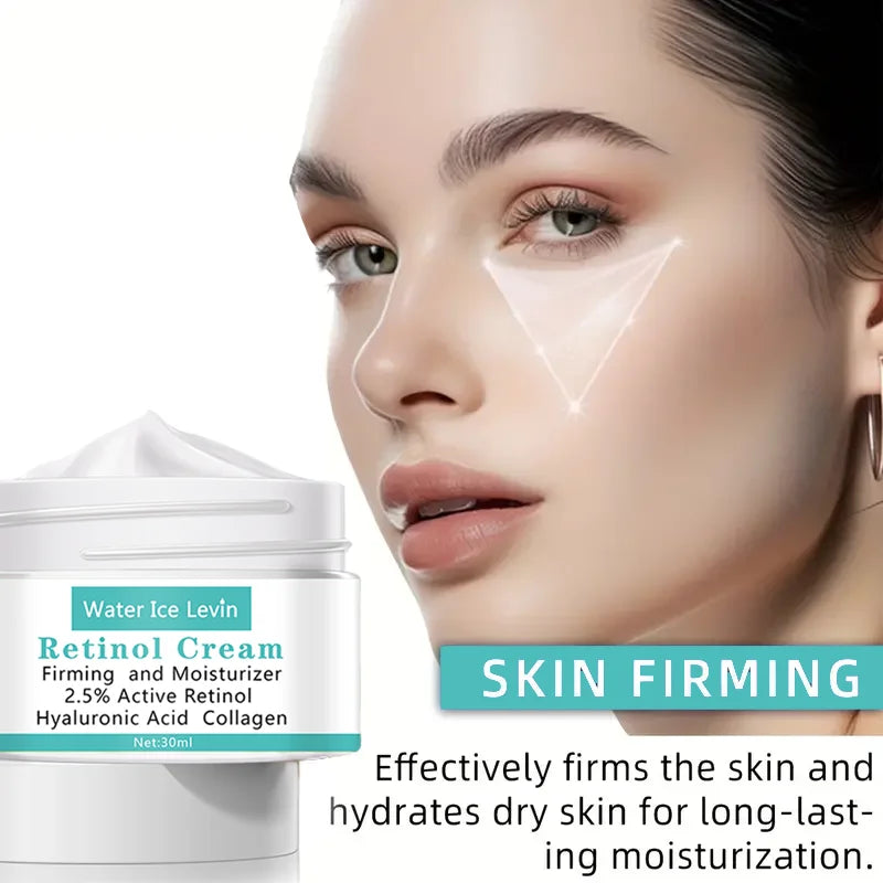 Water Ice Levin Retinol Cream Anti Aging Moisturizer Firming Face Care - 3