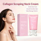Collagen Firming Neck Cream with Gua Sha Massager