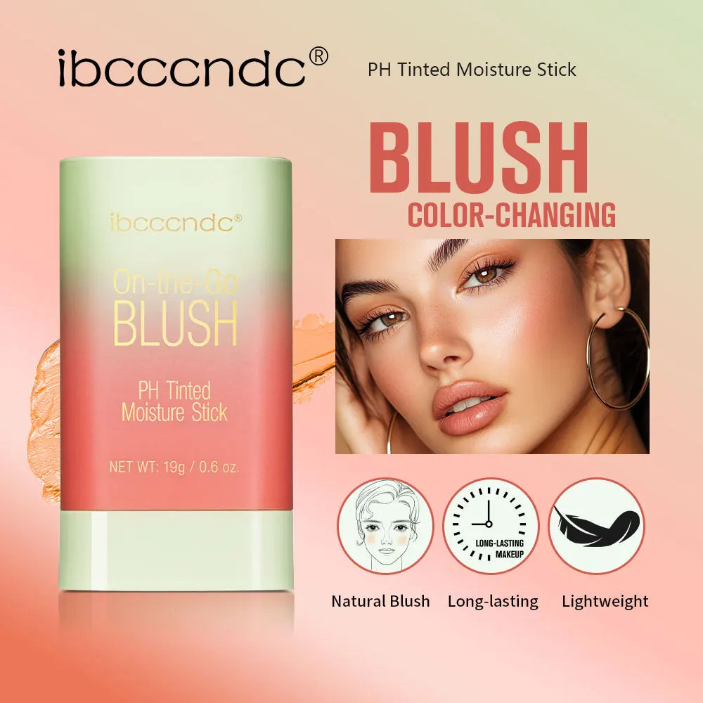 Tinted Moisturizing Blush Stick for Cheeks and Lips - 1