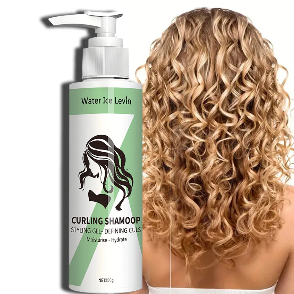 Water Ice Levin 150g Green Tea Hydrating Hair Curl Defining Conditioner