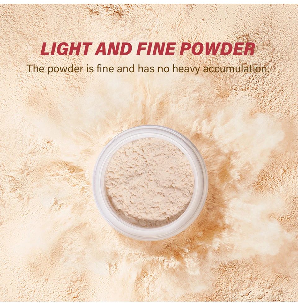 Matte Finishing Loose Setting Powder for Oil Control
