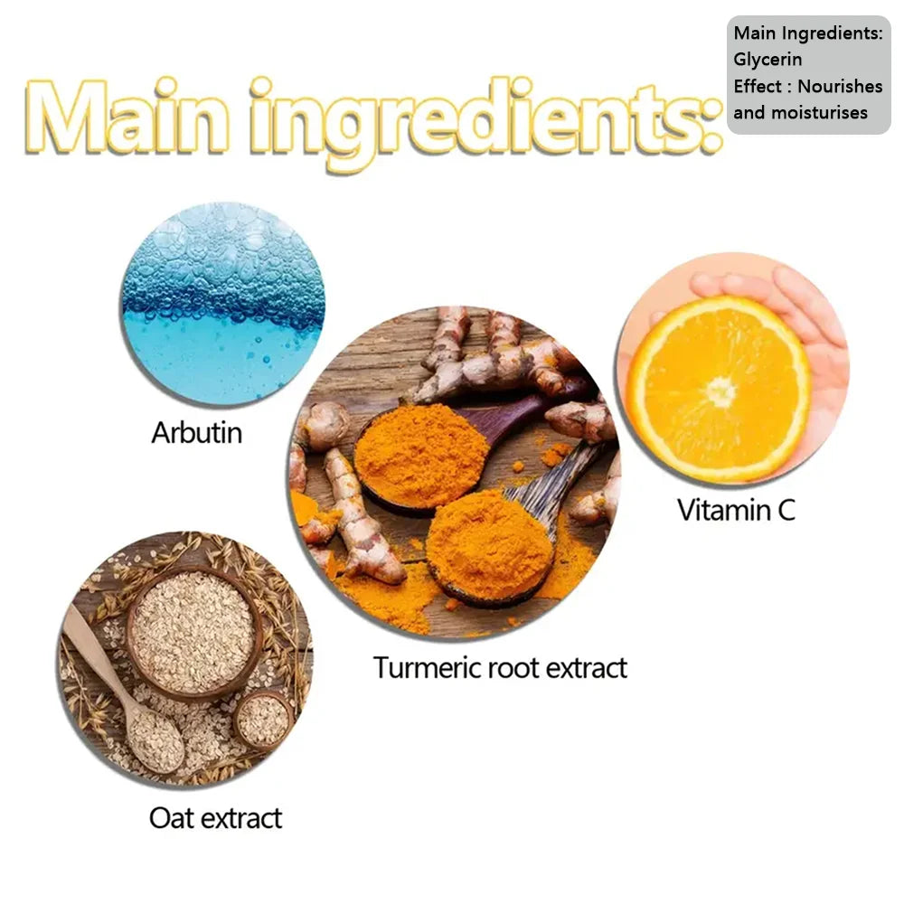 Turmeric Kojic Acid Soap Brightening Face and Body Cleansing Bar - 2