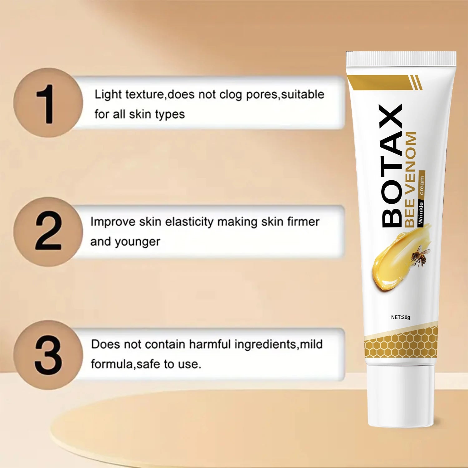 Botax Bee Venom Eye Cream Anti Aging Wrinkle Smoothing Treatment - 5