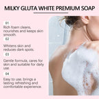Milky Gluta White Exfoliating and Moisturizing Cleansing Soap 70g
