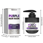 Purple Keratin Hair Mask Repairing Conditioner for Blonde Hair 100g