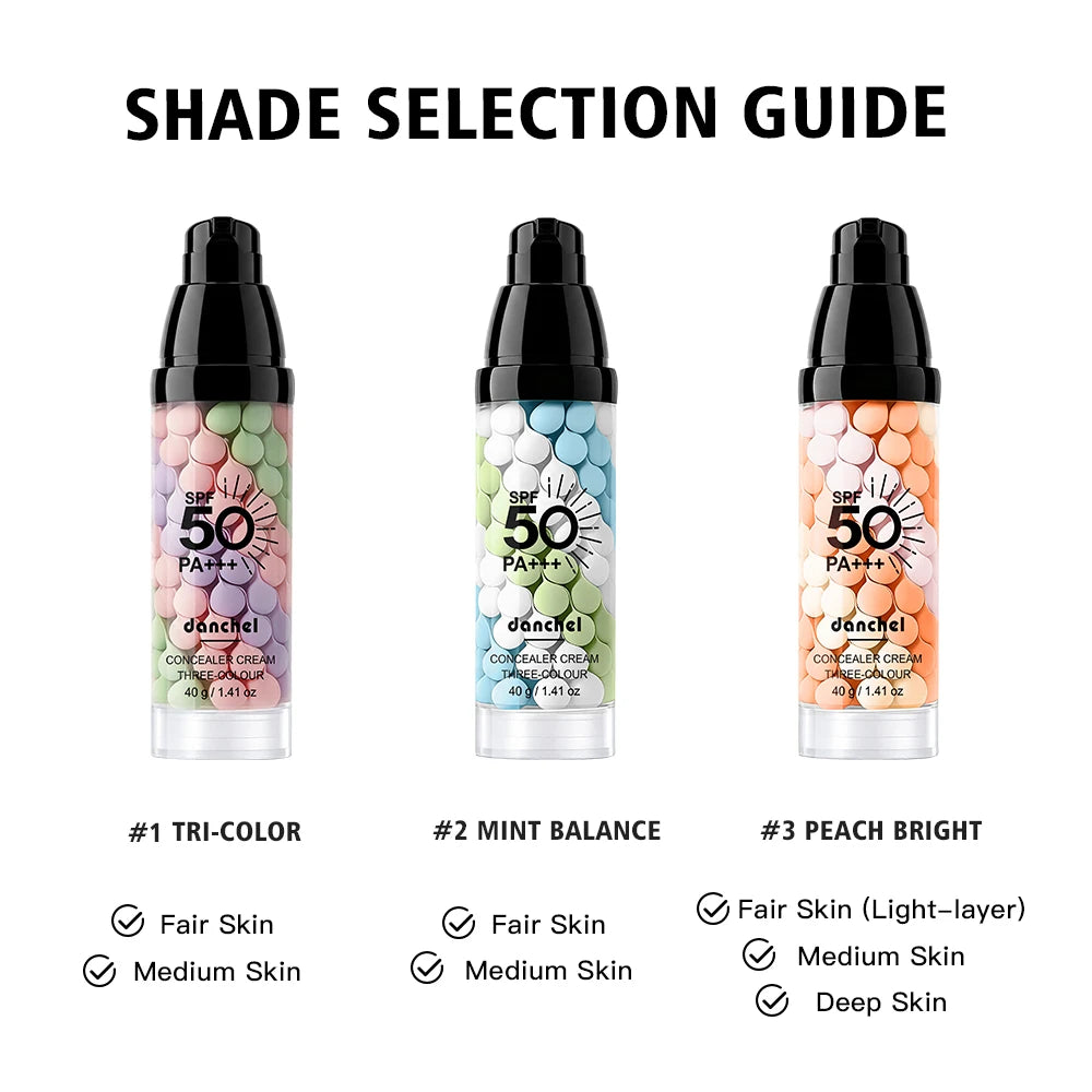 3-Color Correcting Makeup Primer with SPF50 - 8