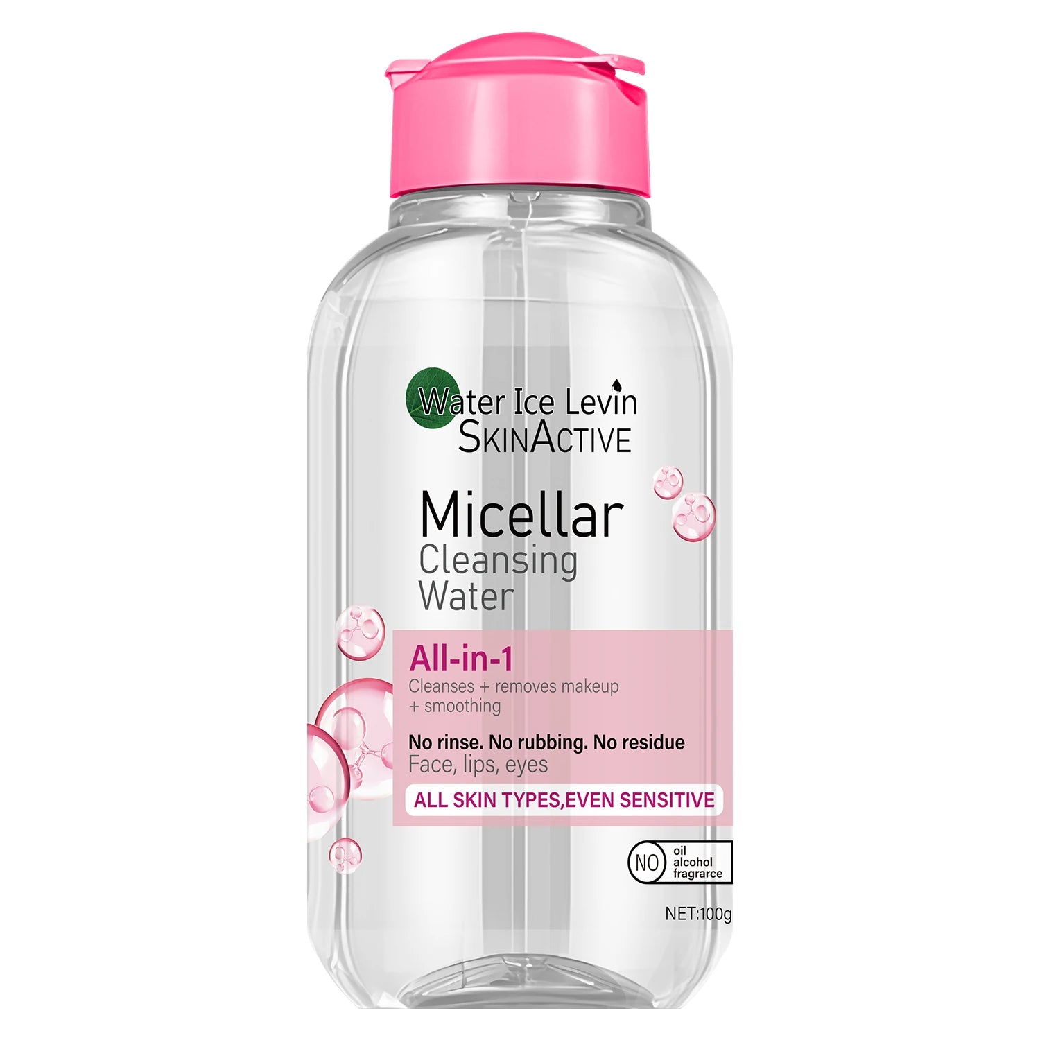 Water Ice Levin Micellar Water All in 1 Makeup Remover and Face Cleanser - 8