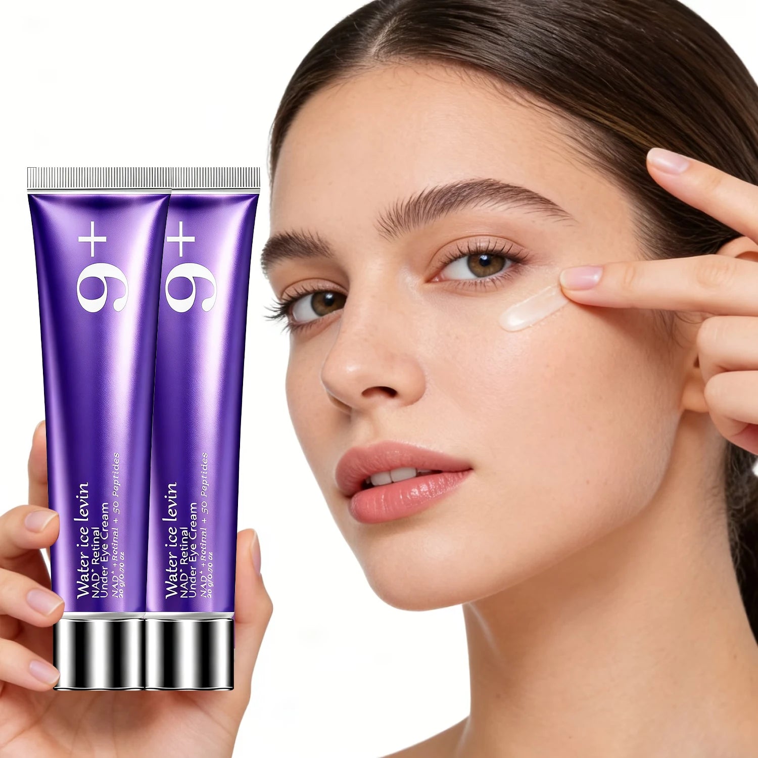 NAD+ Retinal Under Eye Cream Peptide Firming Moisturizer for Wrinkles - 8