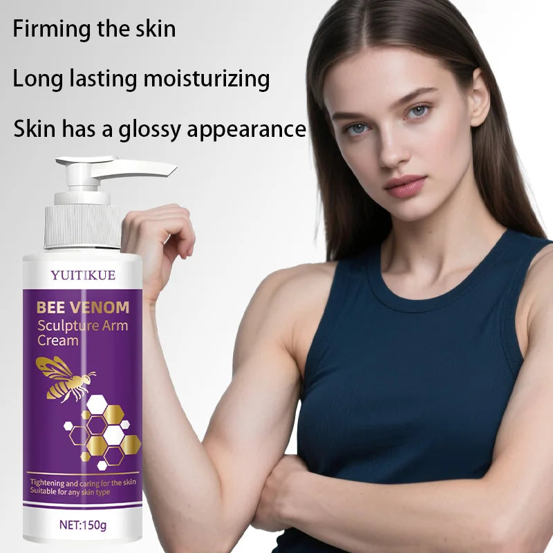 YUITIKUE Bee Venom Arm Firming Cream Tightening Body Sculpture Lotion - 4