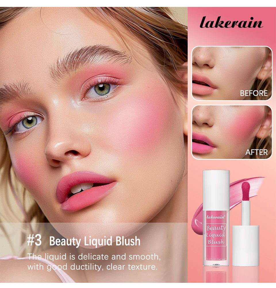 Long-Lasting Liquid Blush for Natural Glowing Makeup - 9