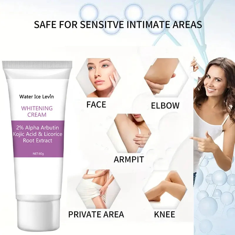 Brightening Cream with Arbutin and Kojic Acid Skin Whitening Lotion