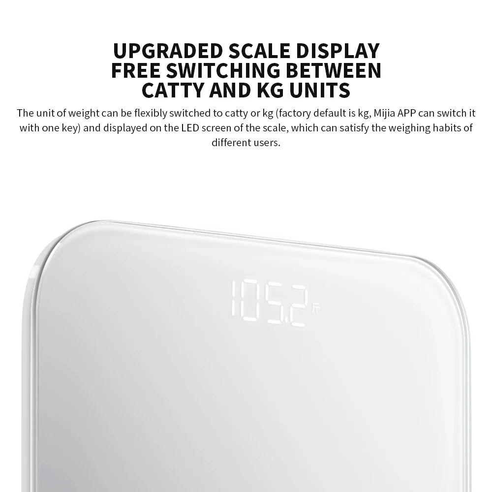 Mijia S200 Smart Weight Scale High Precision Body Balance Analyzer
