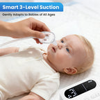 Electric Baby Nasal Aspirator with Music and Gentle Suction