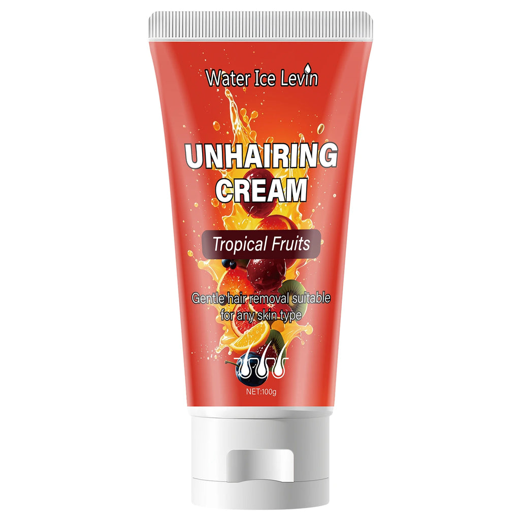 Tropical Fruits Hair Removal Cream Gentle Depilatory for Sensitive Skin