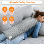 Electric Heating Pad for Back and Neck Pain Relief