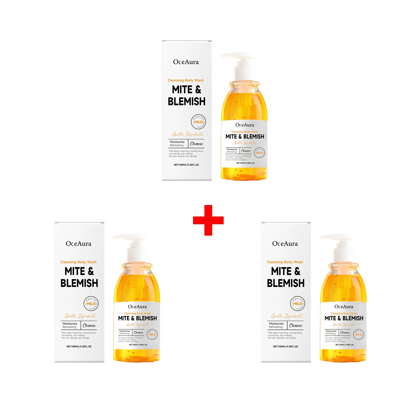 Anti-Mite and Acne Control Body Wash for Oily Skin - 16