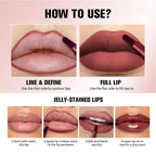 Dual-Sided Long-Lasting Lip Contour Stain and Liner