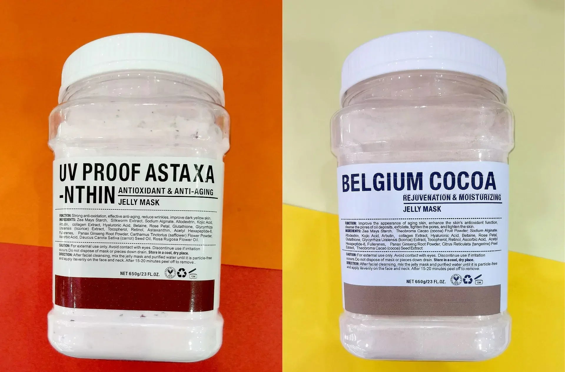 Bulgarian Rose Jelly Mask Face Powder Anti Aging Brightening Skincare - 27