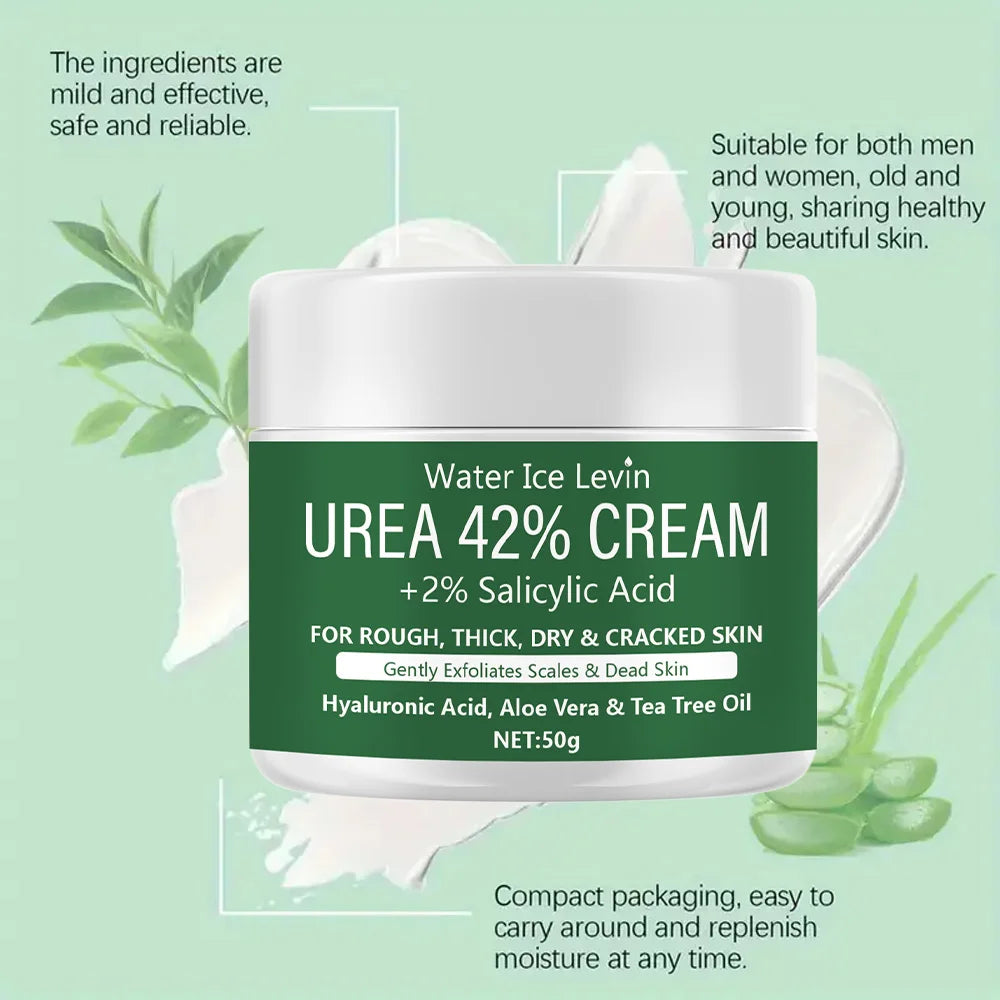 42% Urea Cream with Salicylic Acid Intensive Repair Foot Hand Moisturizer